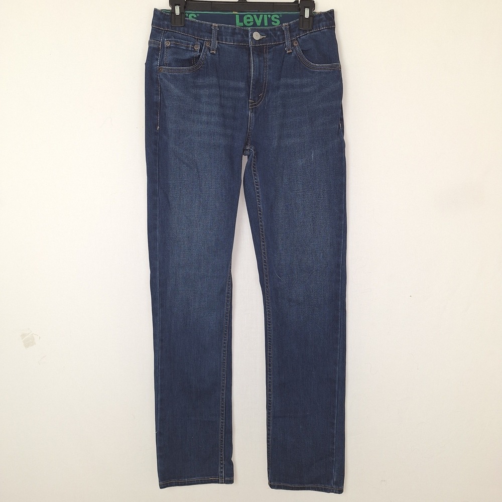 Y2K Retro Denhim Jeans Classic Casual Denim Levis 511 Slim Fit 18 Reg W29 L31